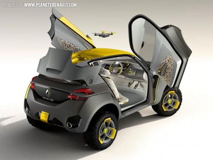 Concept-car Renault Kwid vue de côté